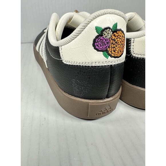 Size 9 Mens ADIDAS VL COURT 3.0 Core Black White Skateboard Shoes JH8628 NEW - Picture 6 of 10